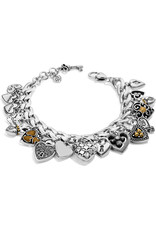 Brighton Brighton JF7592 One Heart Charm Bracelet