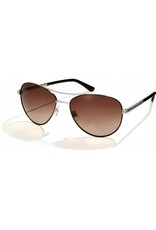 Brighton Brighton A12707  Helix Chocolate Silver Sunglasses