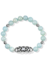 Brighton Brighton JF912A Interlok Lustre  Amazonite Stretch Bracelet