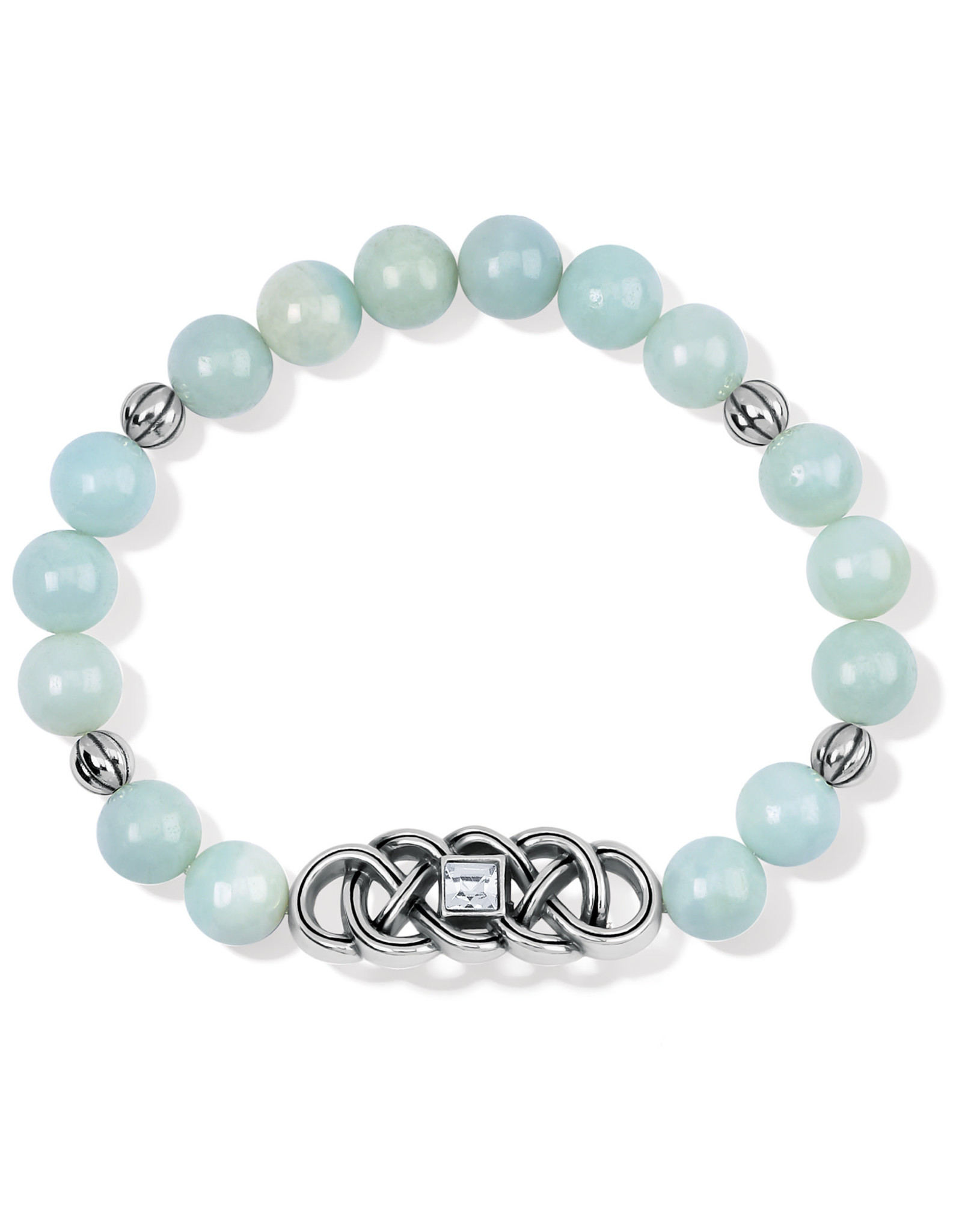 Brighton Brighton JF912A Interlok Lustre  Amazonite Stretch Bracelet