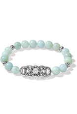 Brighton Brighton JF912A Interlok Lustre  Amazonite Stretch Bracelet