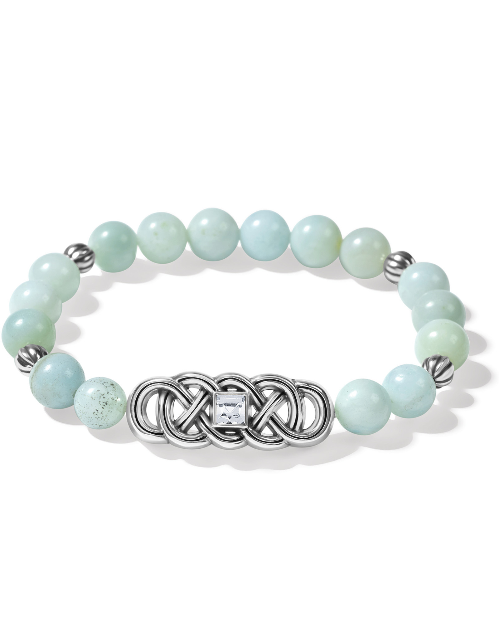 Brighton Brighton JF912A Interlok Lustre  Amazonite Stretch Bracelet