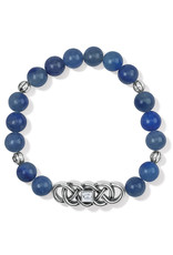 Brighton Brighton JF912C Interlok Lustre Blue Quartz Stretch Bracelet