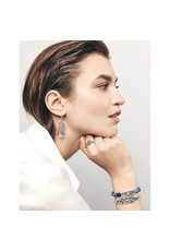 Brighton Brighton JF912C Interlok Lustre Blue Quartz Stretch Bracelet