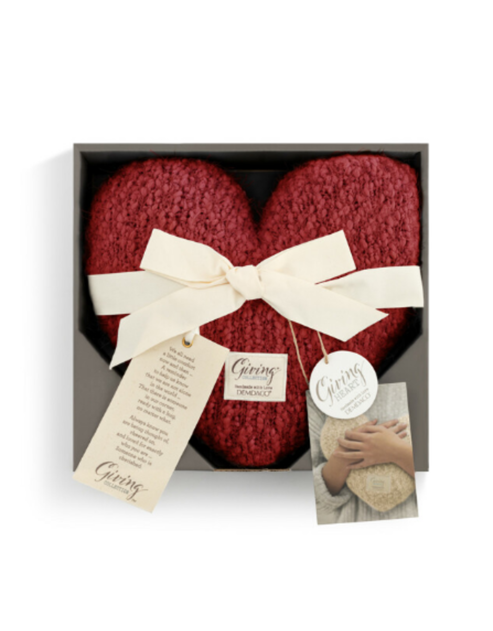 Demdaco Demdaco 1004440111 Red Giving Heart