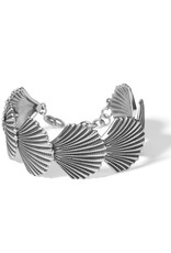 Brighton Brighton JF9540 Silver Shells Flex Cuff Bracelet Brighton Brighton JF9540 Silver Shells Flex Cuff Bracelet