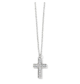 Brighton Brighton JN1552 Diamond Cross Necklace