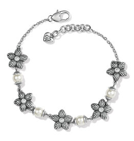Brighton Brighton JF9343 Bloom Flower Pearl Bracelet