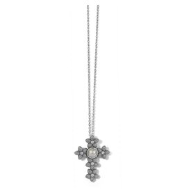 Brighton Brighton JM5933 Bloom  Cross Pearl Necklace