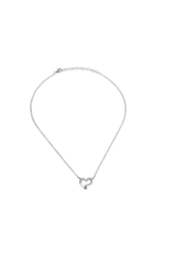 Uno de 50 Uno de 50 COL1761MTL0000U Silver straight to the Heart Necklace Uno de 50 Uno de 50 COL1761MTL0000U Silver straight to the Heart Necklace