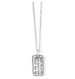 Brighton Brighton JM6450 Sentiments Change Convertible Necklace