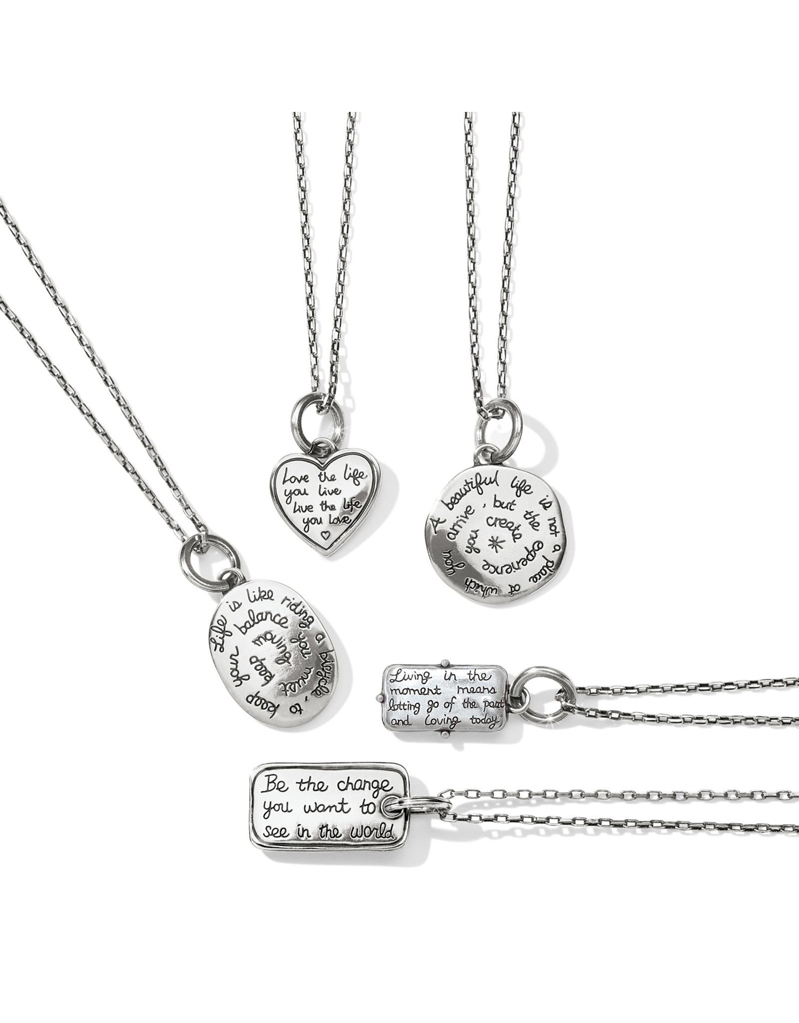 Brighton Brighton JM6450 Sentiments Change Convertible Necklace