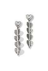 Brighton Brighton JA8980 Cascading Hearts Drop Post Earrings