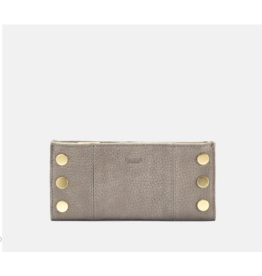 Hammitt Hammitt 110 North Grey Natural Brushed Gold Wallet 4584