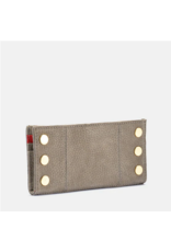 Hammitt Hammitt 110 North Grey Natural Brushed Gold Wallet 4584