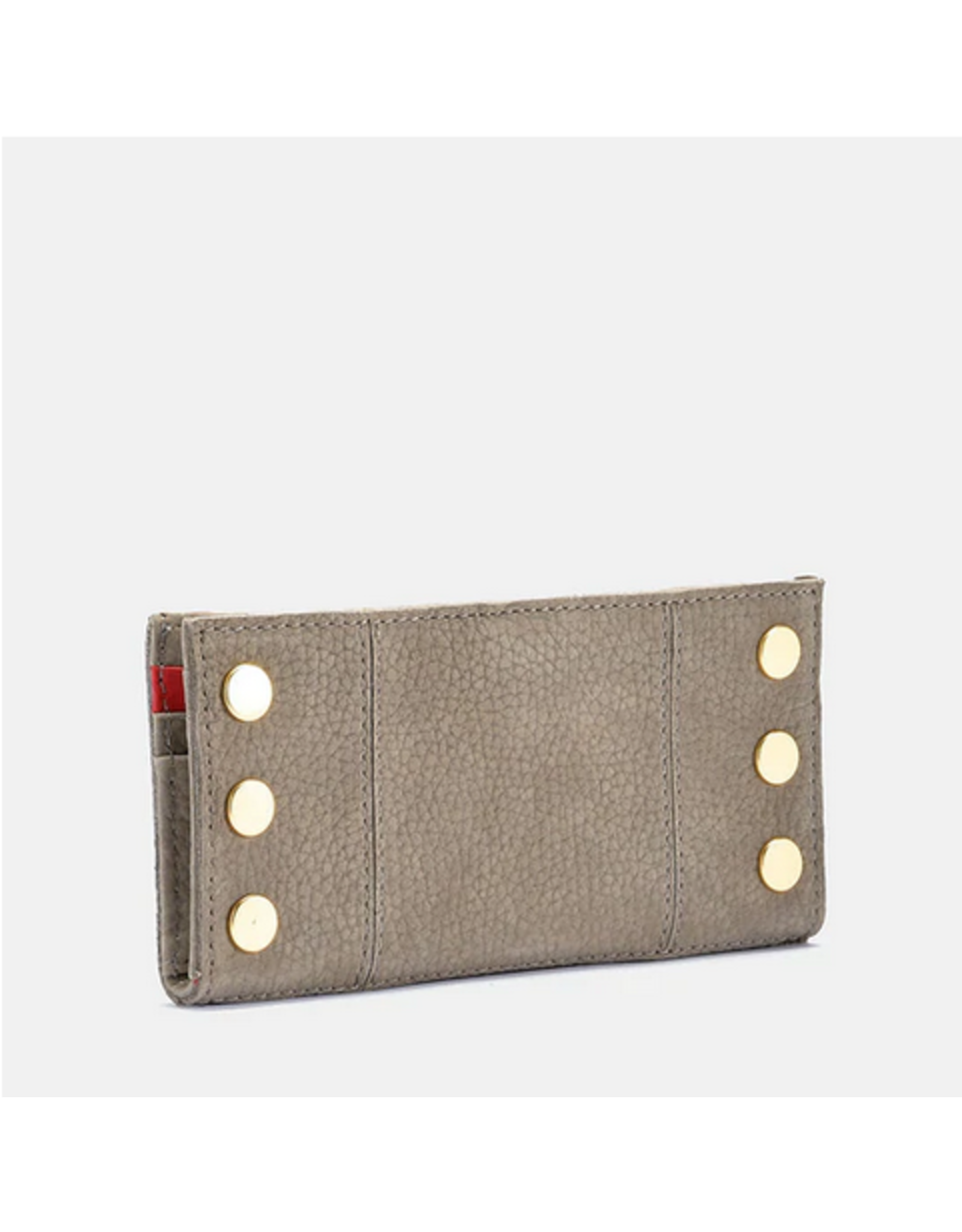 Hammitt Hammitt 110 North Grey Natural Brushed Gold Wallet 4584
