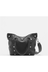 Hammitt Hammitt Daniel Medium Black Gunmetal Tote 7621