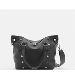 Hammitt Hammitt Daniel Medium Black Gunmetal Tote 7621