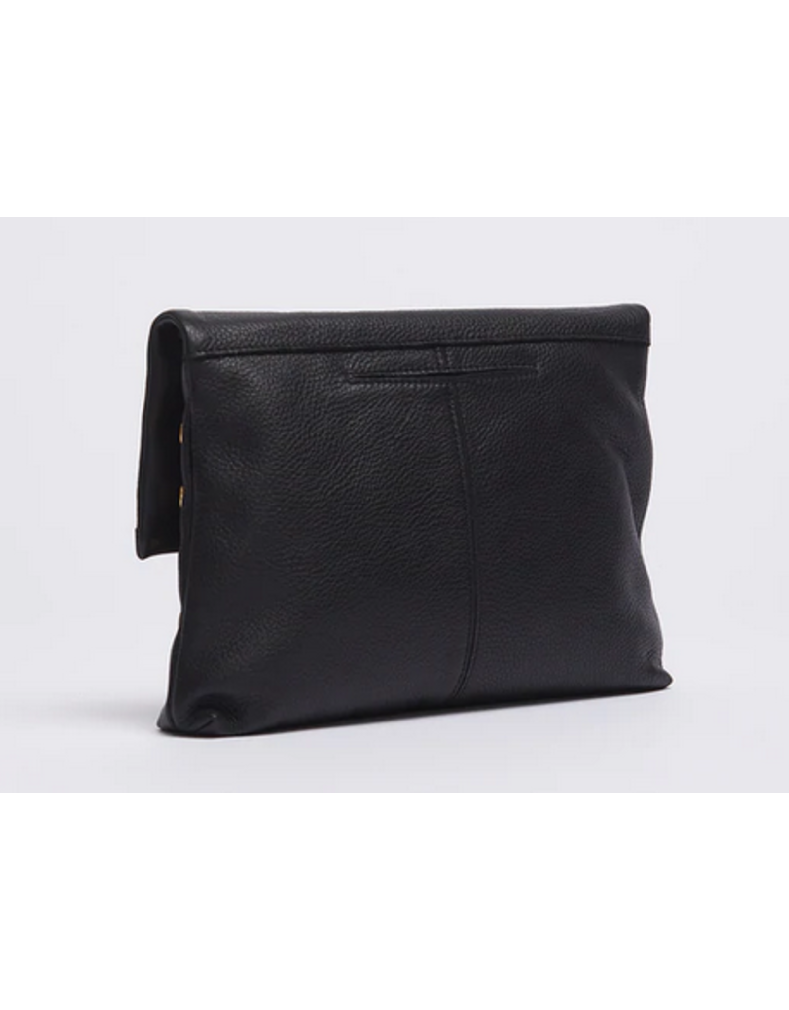 Hammitt Hammitt VIP Large Black Brushed Gold Red Zipper Handbag 10969