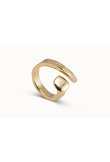 Uno de 50 Uno de 50 ANI0456ORP000 B12 Gold Nail Ring