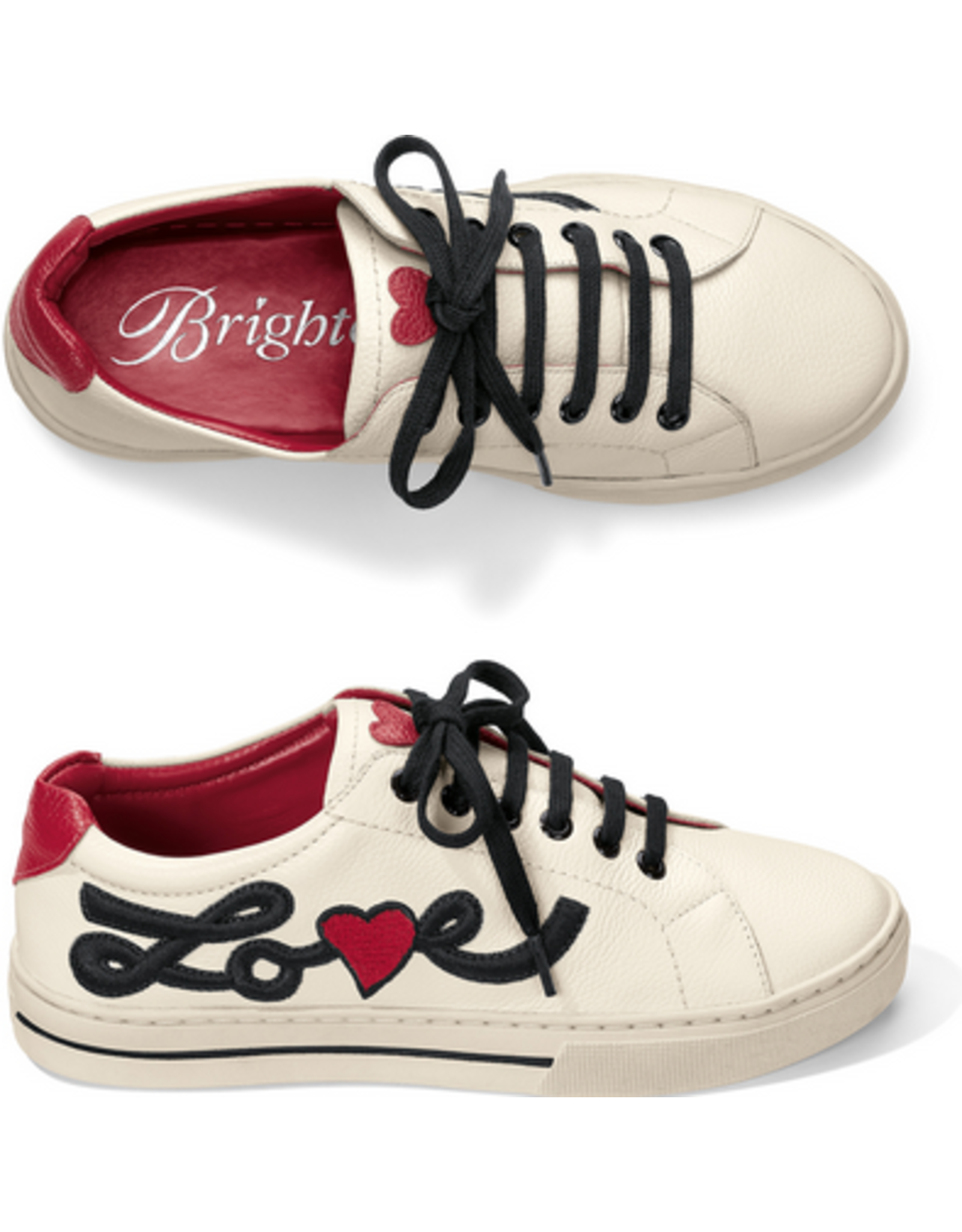 Brighton Brighton LOVEME Love Me White Sneaker