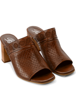 Brighton Brighton Reyna Whiskey Leather Slide OOL Brighton Brighton Reyna Whiskey Leather Slide OOL