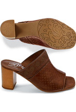 Brighton Brighton Reyna Whiskey Leather Slide OOL Brighton Brighton Reyna Whiskey Leather Slide OOL