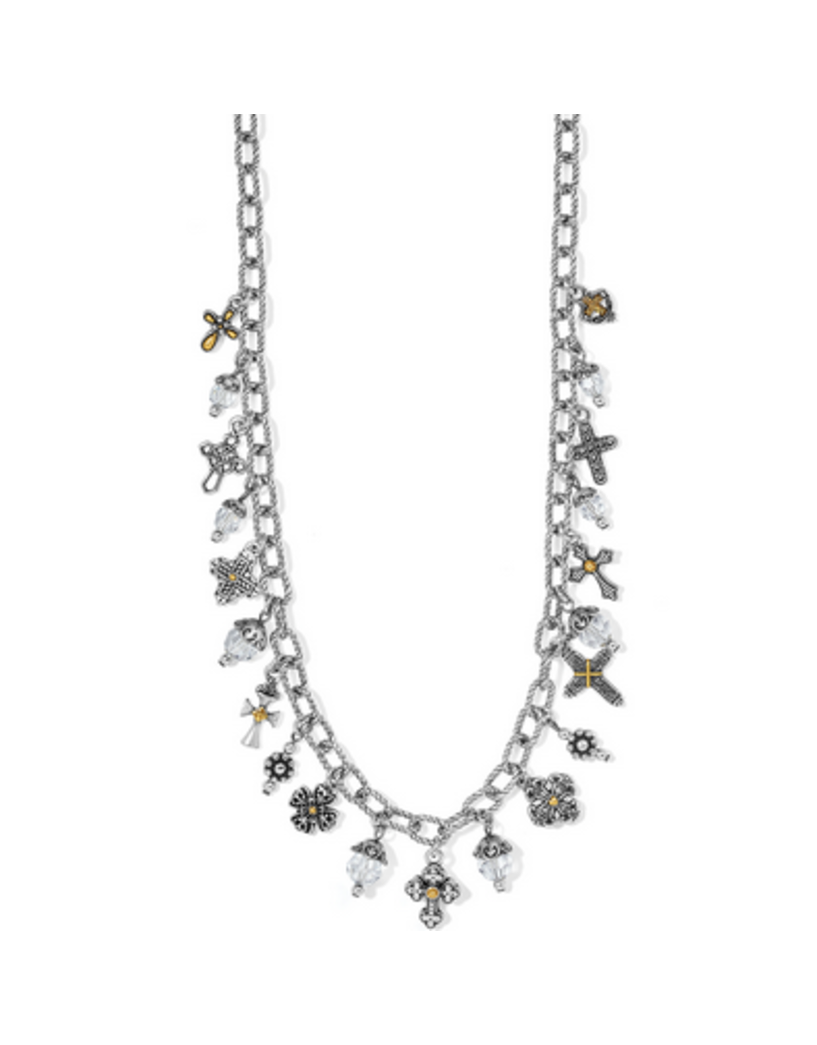 Brighton Brighton JM5880 One Cross Charm Necklace