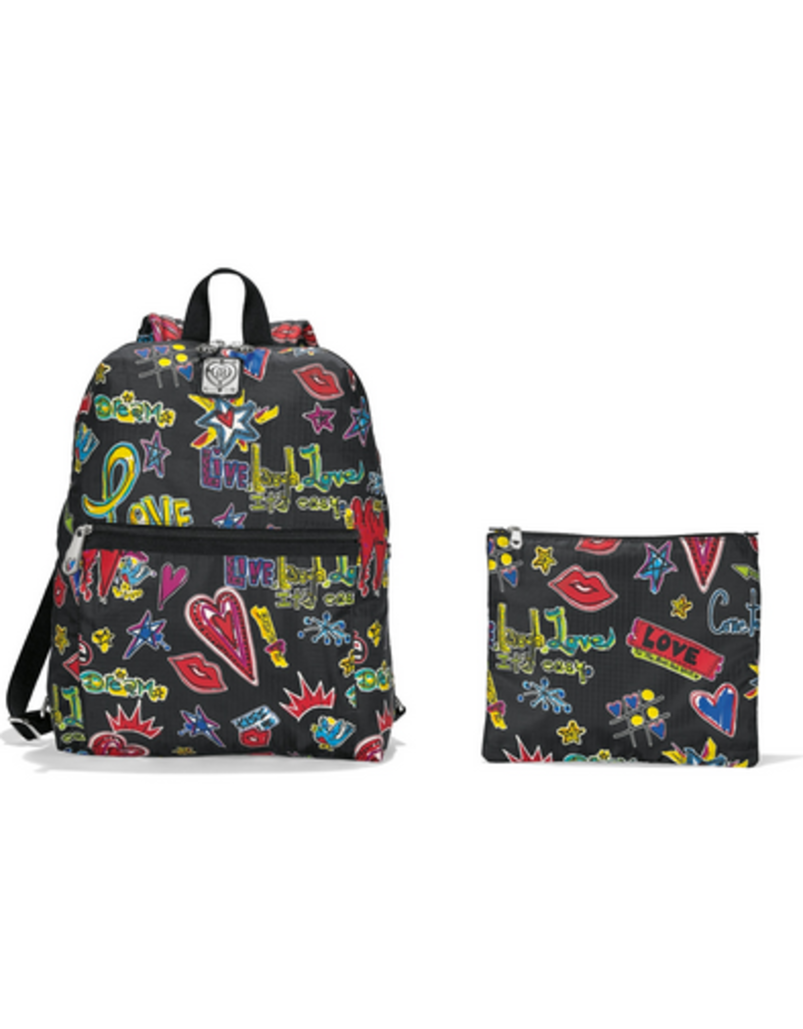 Brighton Brighton L40131 Love Scribble Happy Trails Backpack