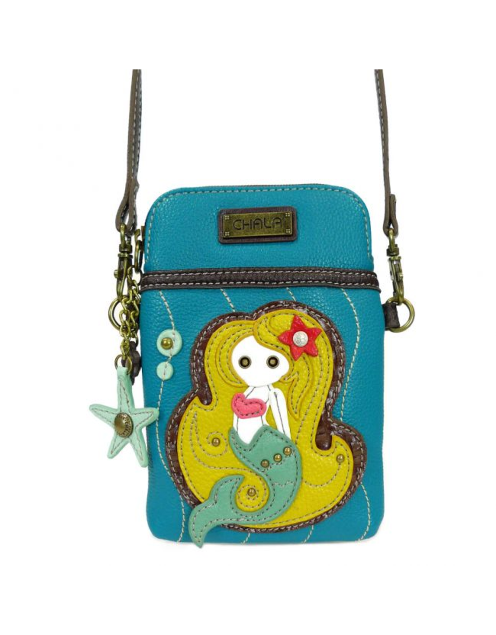 Chala 827 Charming Cell Phone Xbody DL4S Dolphin Teal - The Mercantile at  Springdale