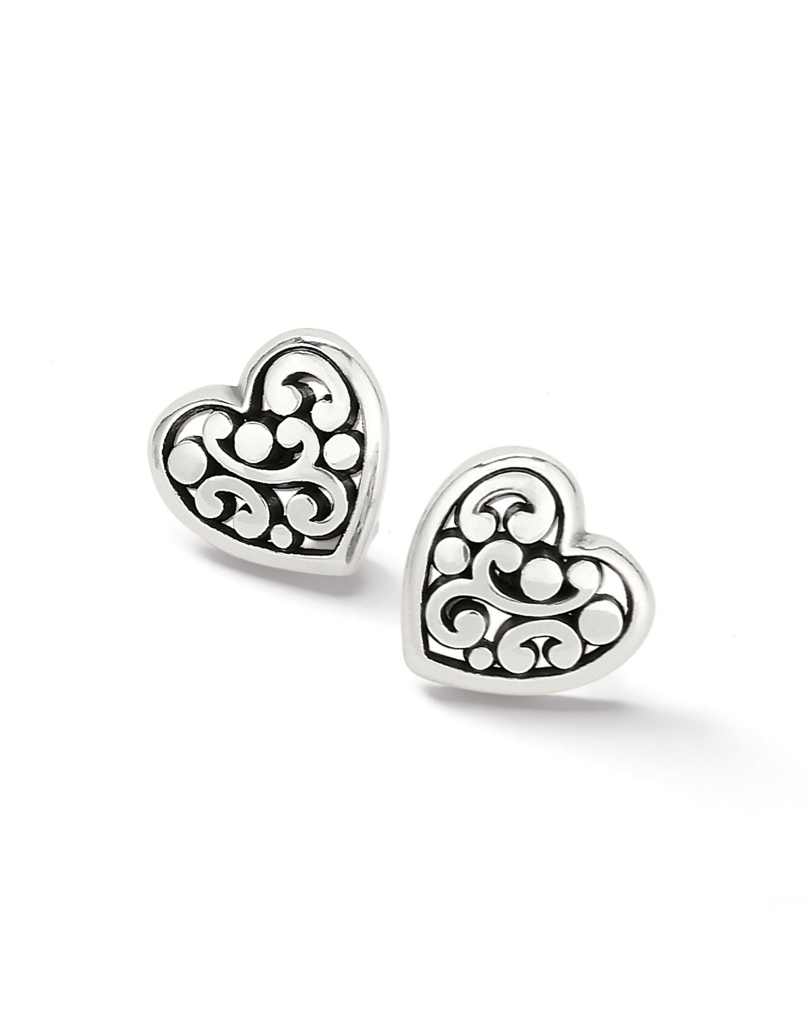 Brighton Brighton JA9301 Contempo Heart Post Earrings