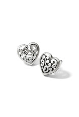 Brighton Brighton JA9301 Contempo Heart Post Earrings