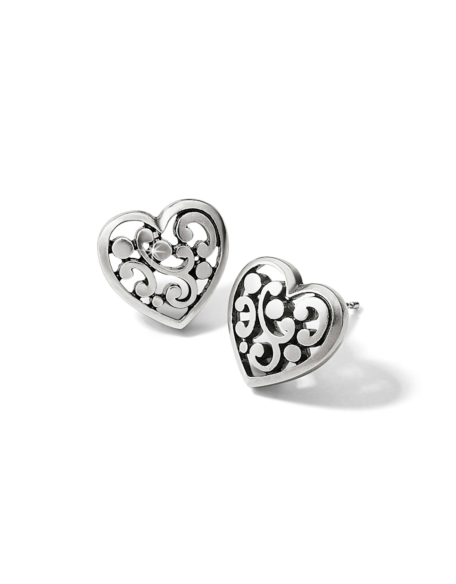 Brighton Brighton JA9301 Contempo Heart Post Earrings