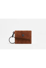 Hammitt Hammitt Royce Key Wallet Mahogany Suede 16774 Hammitt Hammitt Royce Key Wallet Mahogany Suede 16774