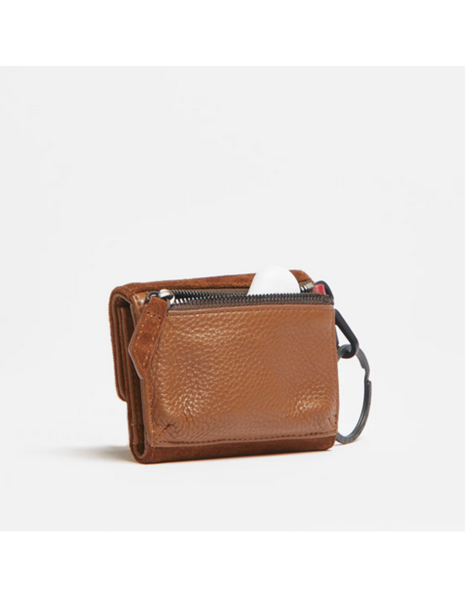 Hammitt Hammitt Royce Key Wallet Mahogany Suede 16774