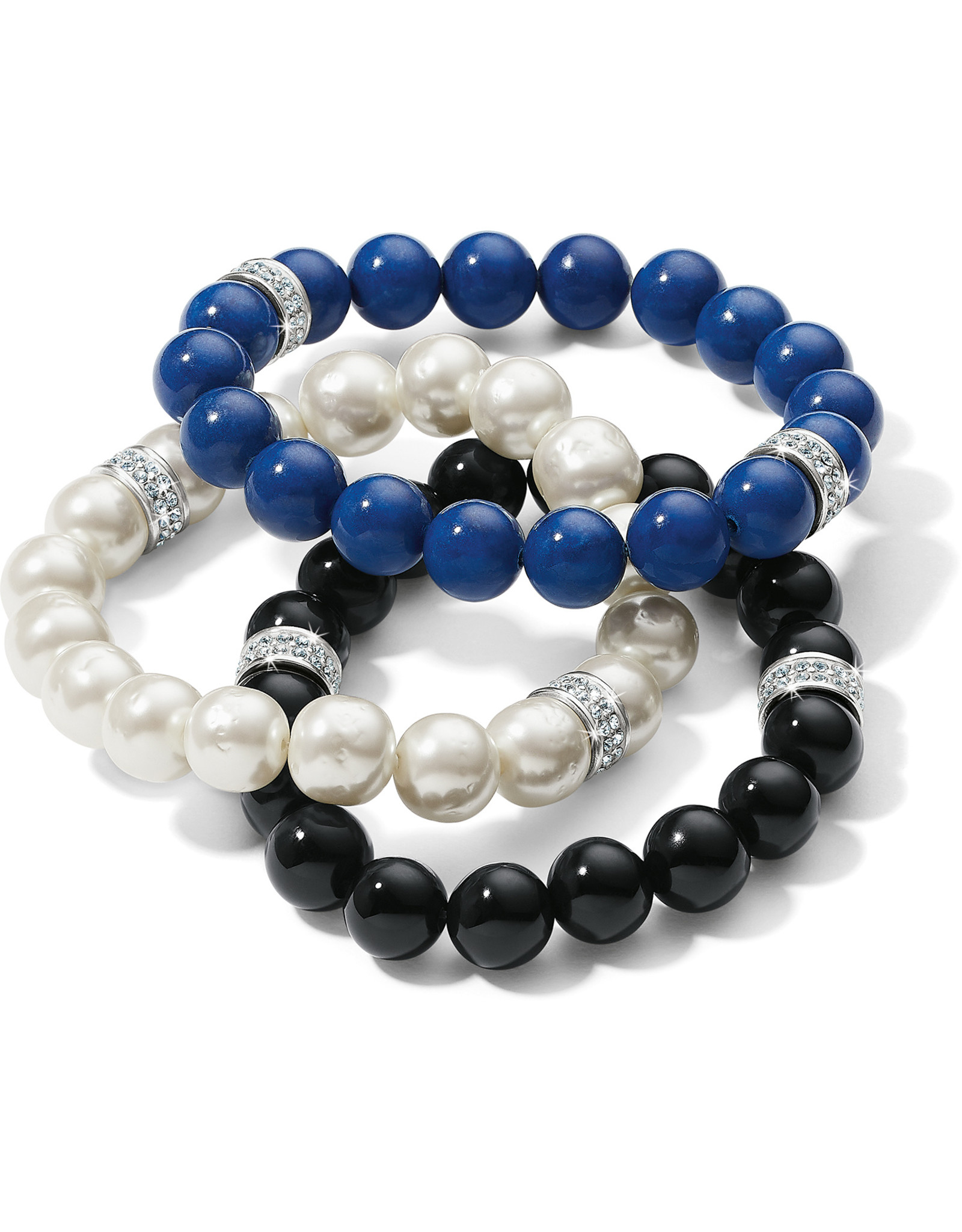 Brighton Brighton JF0028 Meridian Black Stretch Bracelet