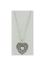 Brighton Brighton JM7271 Adela Heart Crystal Convertible Necklace