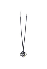 Brighton Brighton JM7331 Interlok Black Horn Necklace