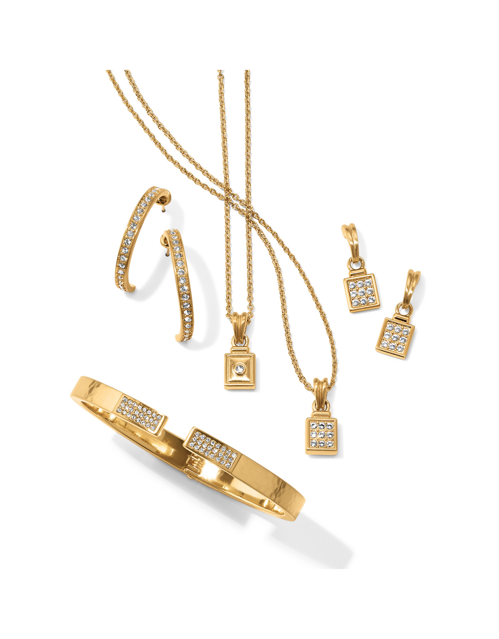 Brighton Brighton JA8565 Meridian Zenith Gold Mini Post Drop Earrings