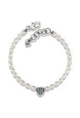 Brighton Brighton JF0012 Meridian Zenith Heart Pearl Bracelet Brighton Brighton JF0012 Meridian Zenith Heart Pearl Bracelet