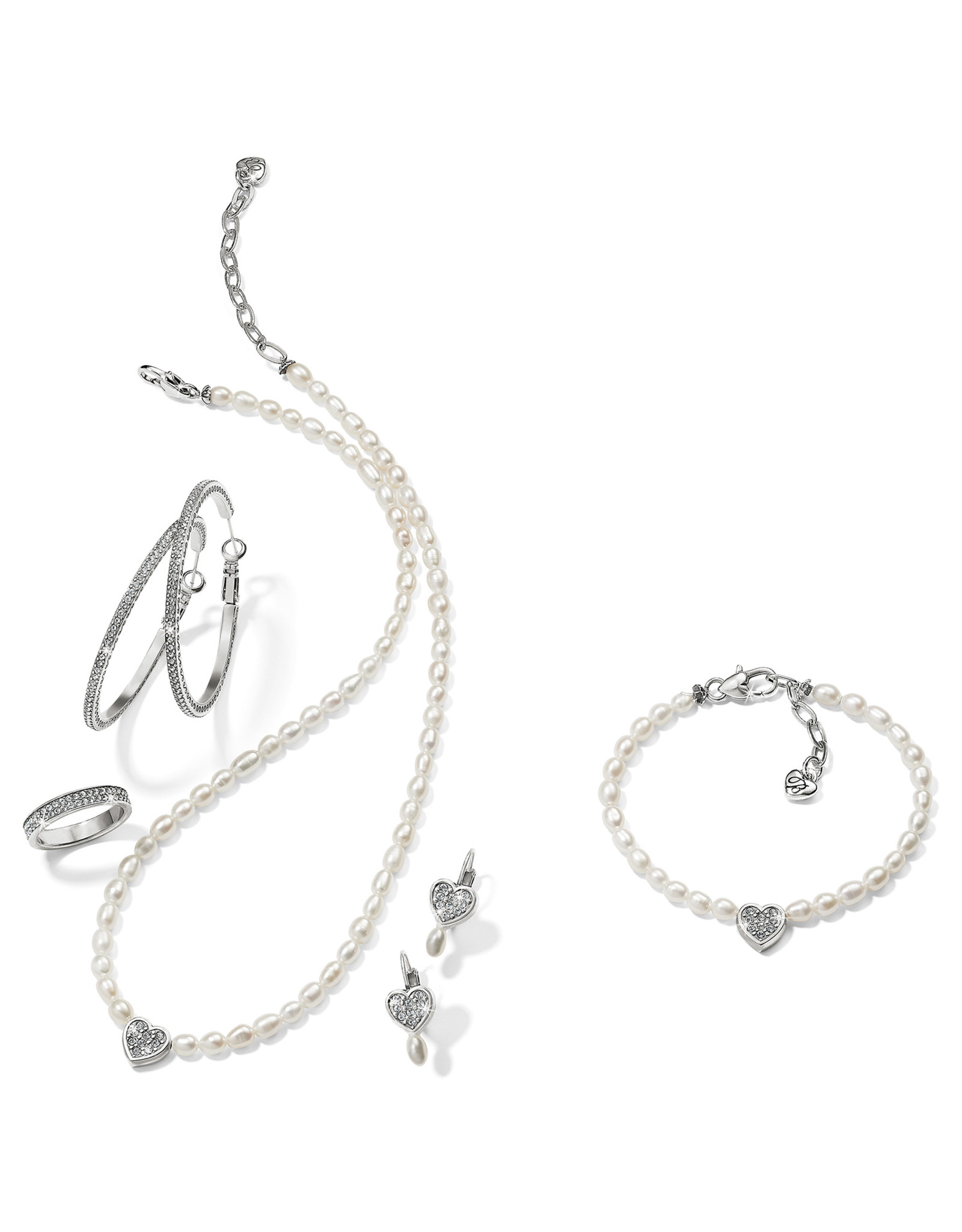 Brighton Brighton JF0012 Meridian Zenith Heart Pearl Bracelet