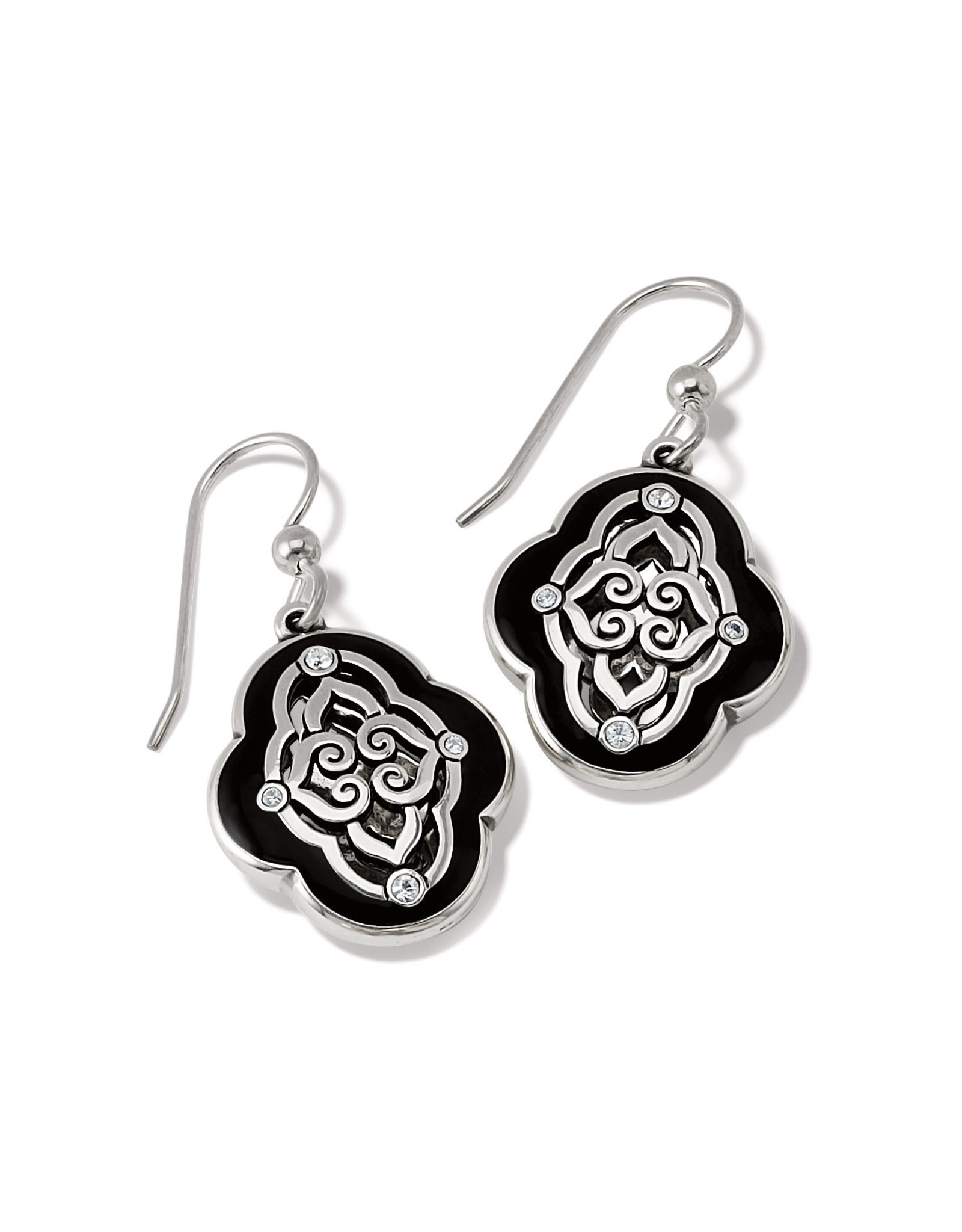 Brighton Brighton JA9346 Intrigue Soirée Black French Wire Earrings