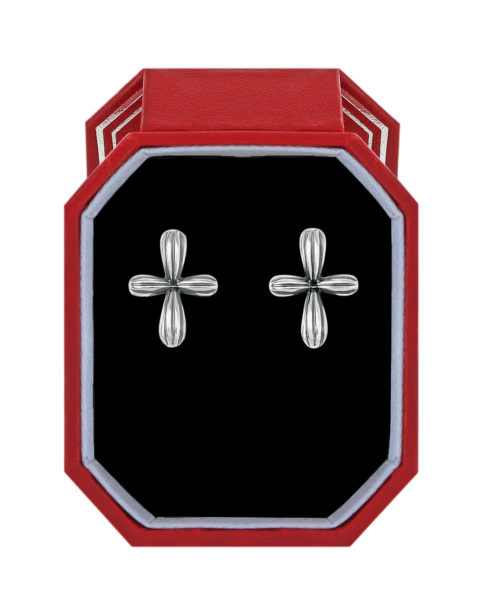 Brighton Brighton JD2830 Amphora Cross Post Earrings Gift Box