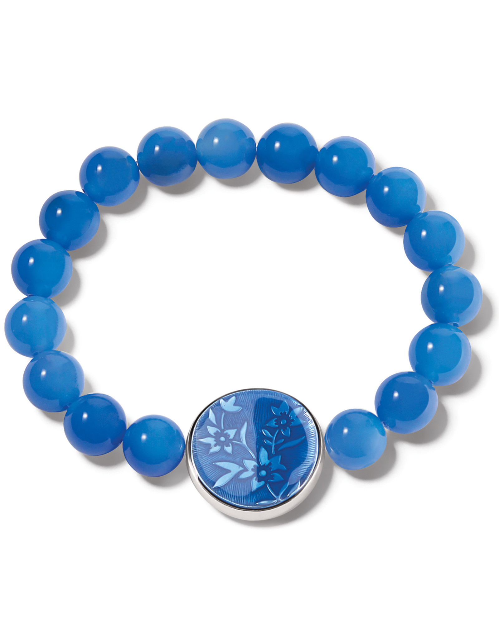 Brighton Brighton JF0019 Terra Blue Stretch Bracelet