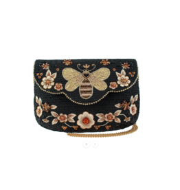 Mary Frances Mary Frances BAGS002-150 Golden Nectar Crossbody Handbag