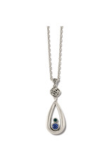Brighton Brighton JM7348 Elora Gems Sapphire Teardrop Necklace