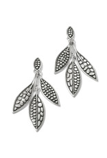 Brighton Brighton JA9280 Pebble Leaf Trio Post Drop Earrings