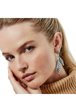 Brighton Brighton JA9280 Pebble Leaf Trio Post Drop Earrings