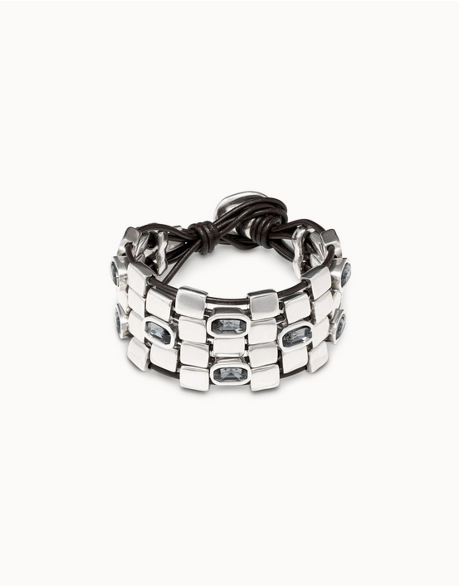 Uno de 50 Uno de 50 PUL2157NGRMTL0U Boa Crystal Bracelet