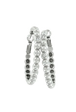 Brighton Brighton JA9356 Twinkle Granulation Large Hoop Earrings